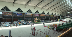 lobby of bangoy international airport also known as davao international airport